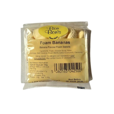 Bon Bon's 95g Foam Bananas