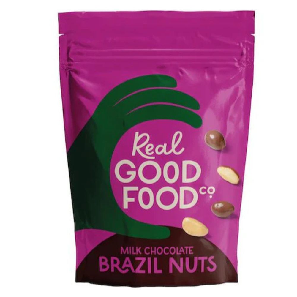 Bon Bon's Real Good Food Co. 150g Milk Chocolate Coated  Brazil Nuts