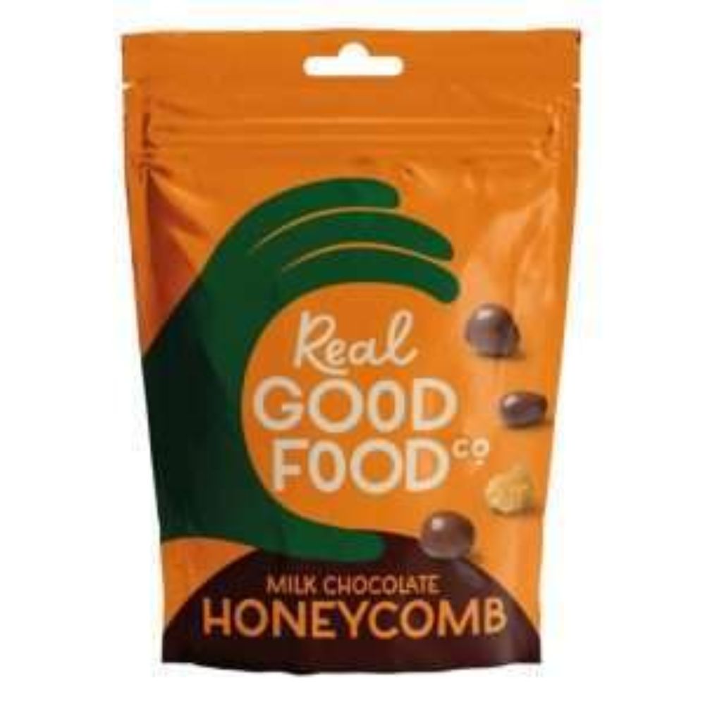 Bon Bon's Real Good Food Co. 150g Milk Chocolate Coated Honeycomb