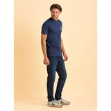 Brakeburn Thomastown Sun & Waves T-Shirt - Navy