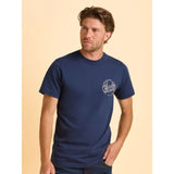 Brakeburn Thomastown Sun & Waves T-Shirt - Navy