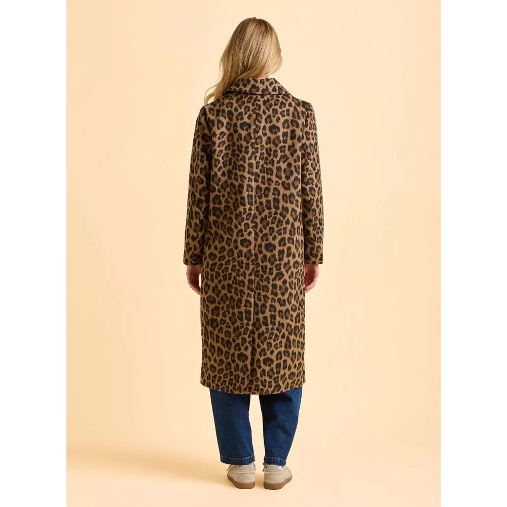 Brakeburn Twilight Leopard Print Coat