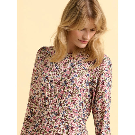 Brakeburn Abloom Floral Dress - Cream
