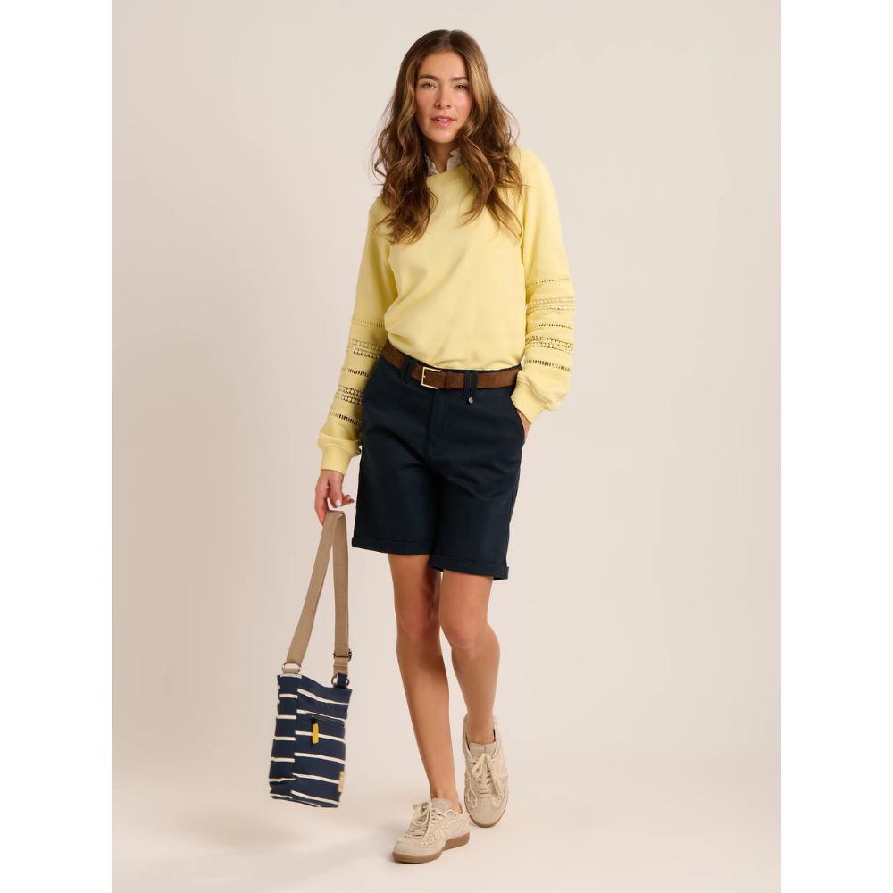 Brakeburn Char Crew Neck Sweatshirt - Yellow