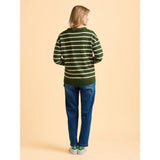 Brakeburn Charmouth Quarter Zip Sweatshirt - Green