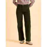 Brakeburn Jora Velvet Trousers - Green