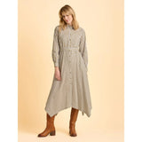 Brakeburn Striped Forrest Dress - Green