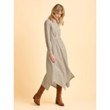 Brakeburn Striped Forrest Dress - Green