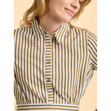 Brakeburn Striped Forrest Dress - Green