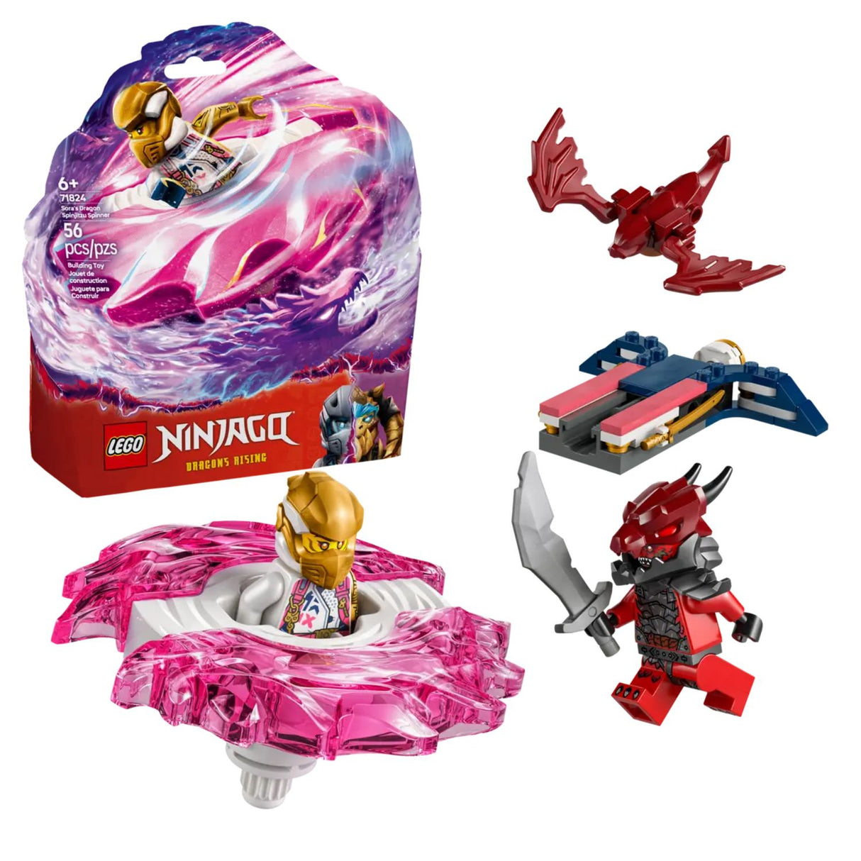 LEGO Ninjago Sora's Dragon Spinjitzu Spinner