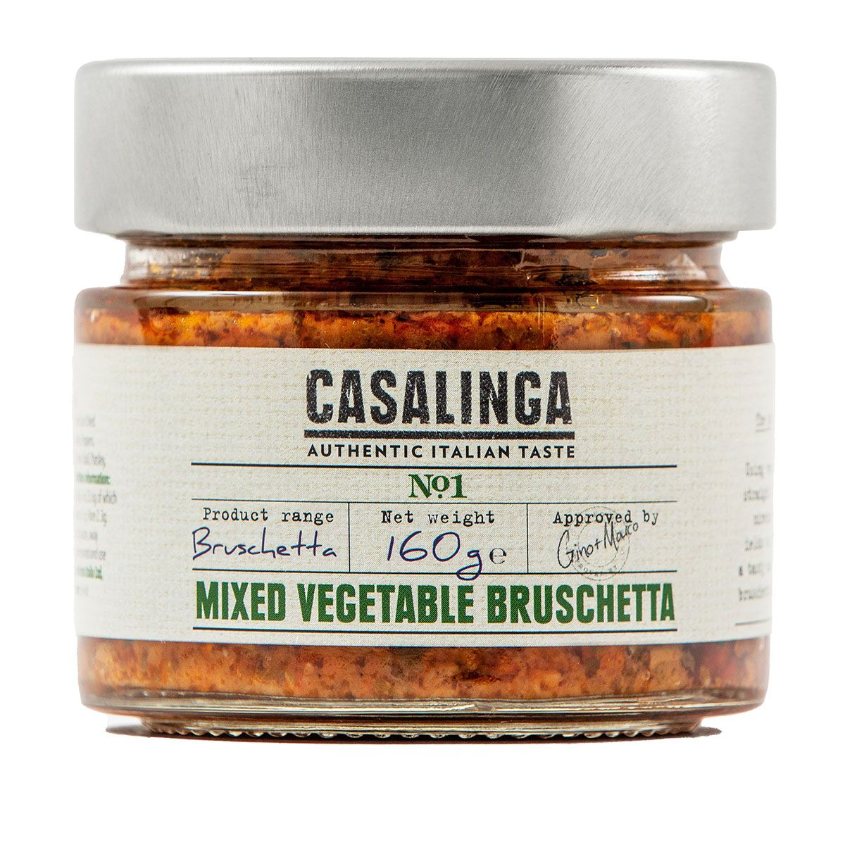 Casalinga 160g Mixed Veg Bruschetta