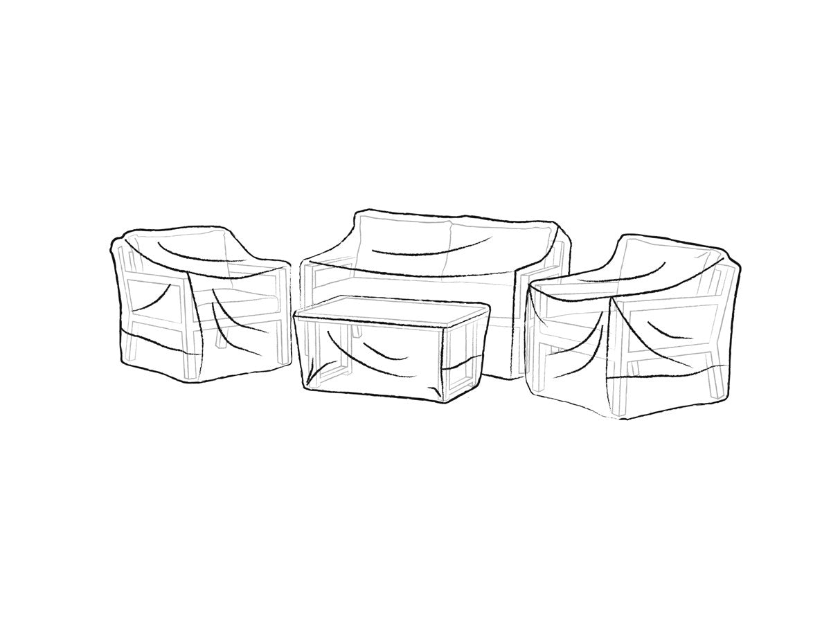 Bramblecrest Wisley 2 Seat Sofa Set Cover - CV2WT1G