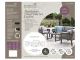Bramblecrest Wisley 2 Seat Sofa Set Cover - CV2WT1G