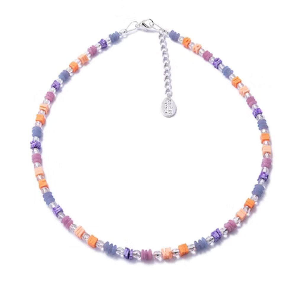 Carrie Elspeth Candy Confetti Beaded Necklace - Trio Full