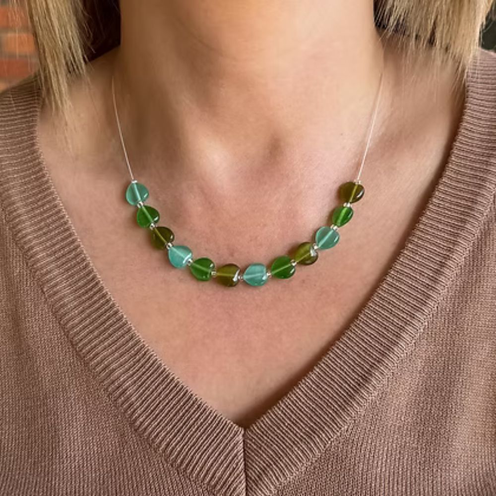 Carrie Elspeth Forest Heart Necklace - Links