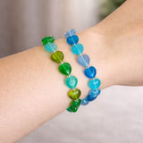 Carrie Elspeth Hearts Bracelet - Forest