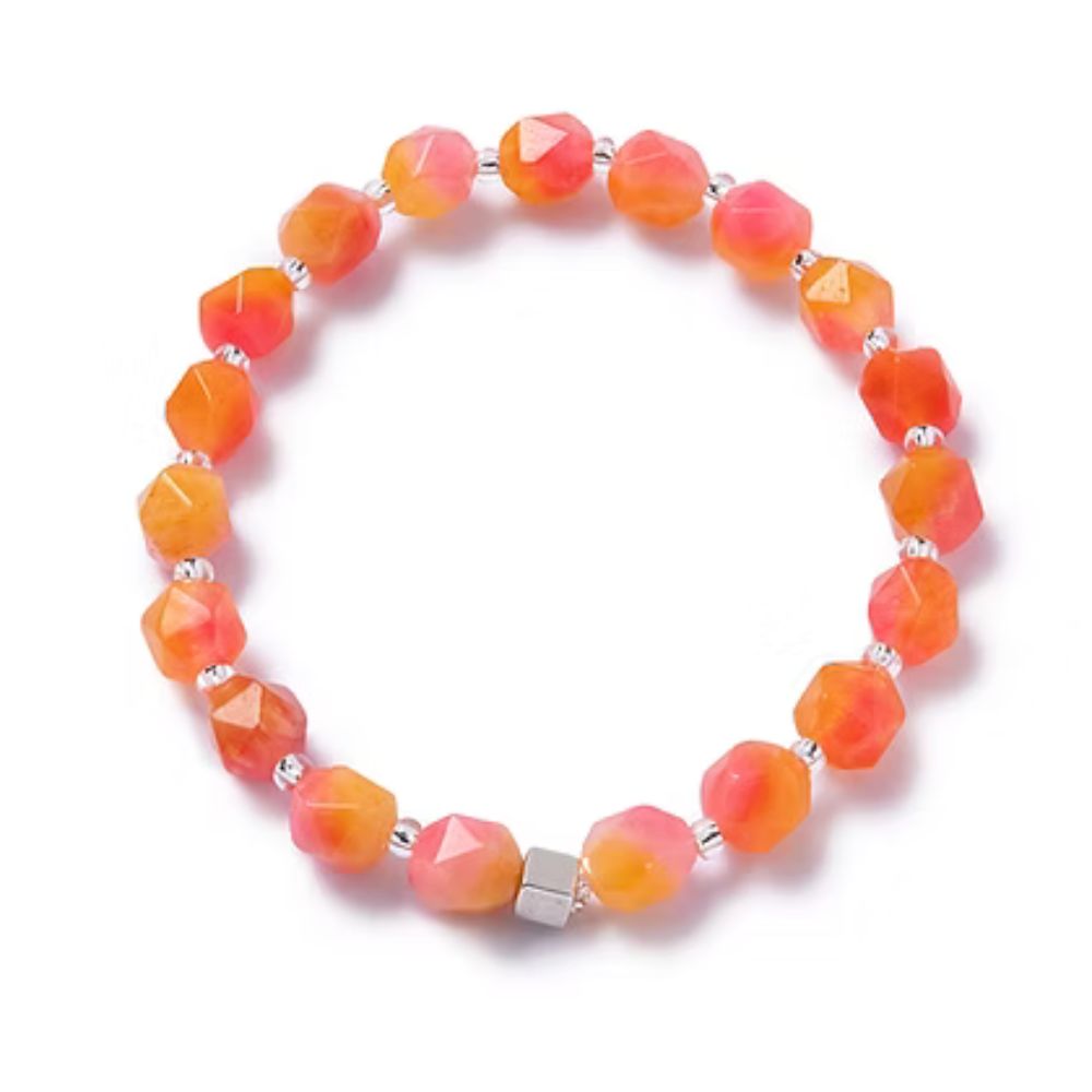 Carrie Elspeth Jade Bracelet - Sunset