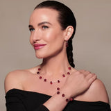 Carrie Elspeth Shimmer Necklace - Ruby