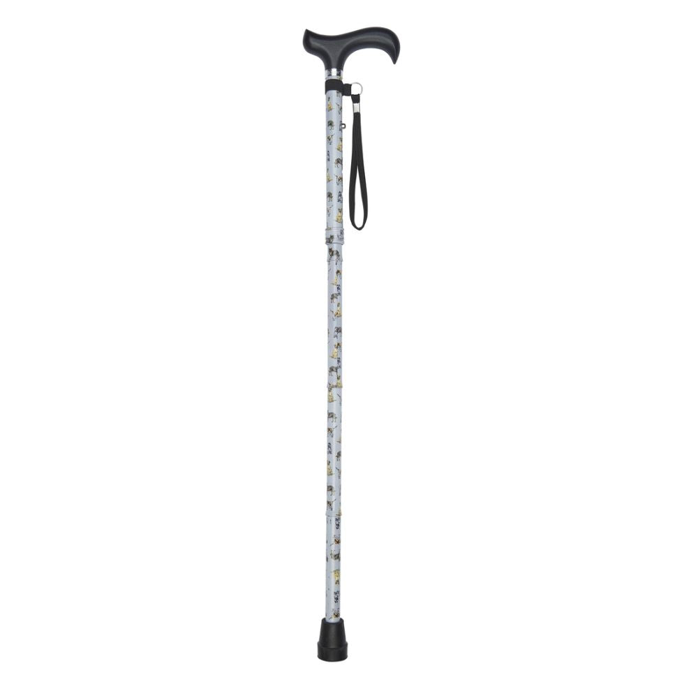 Charles Buyers Dogs Folding Walking Stick