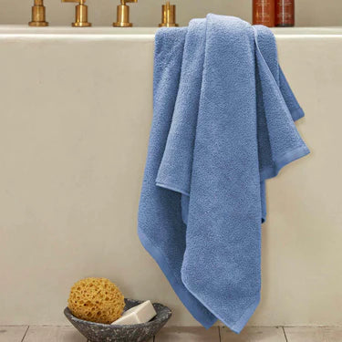 Christy Cirrus 70cm x 137cm Ocean Blue Bath Towel