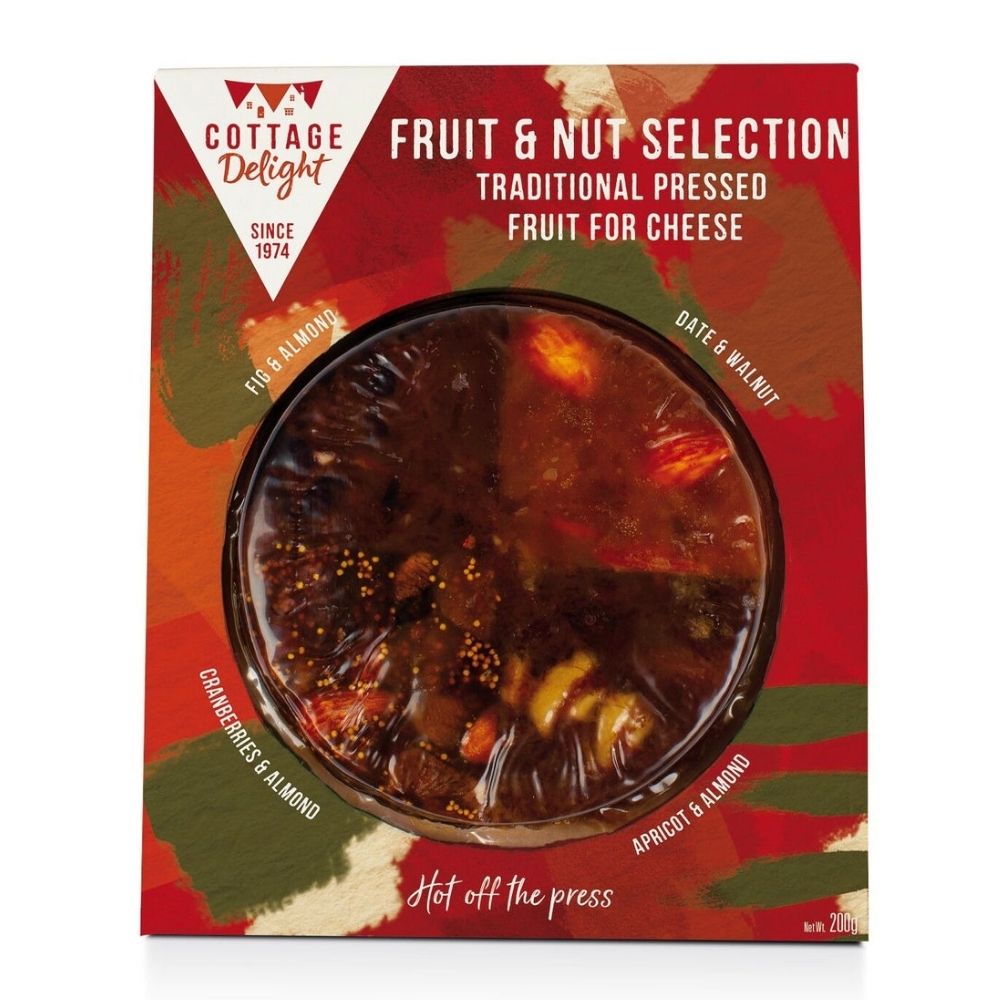 Cottage Delight 200g Fruit & Nut Selection Pressed Fruit for Cheese