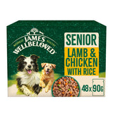 James Wellbeloved 90g Grain Free Senior Dog Food - Lamb and Chicken 12pk