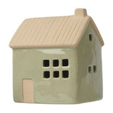 Decoris 10.6cm Stoneware Matte House (Choice of 3)
