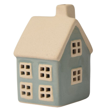 Decoris 10.8cm Stoneware Matte House (Choice of 3)