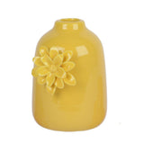 Decoris 10cm Porcelin Vase with Flower (Choice of 3)
