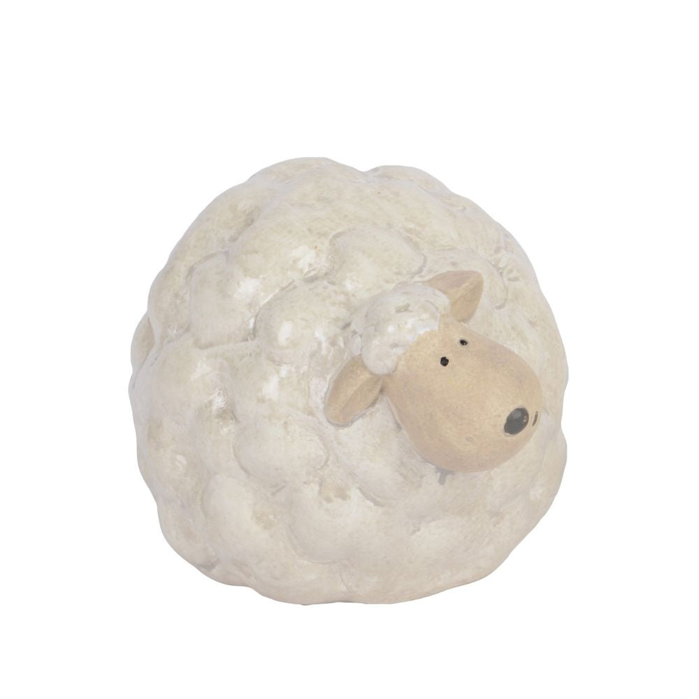Decoris 13.5cm Terracotta Sheep (Choice of 2)