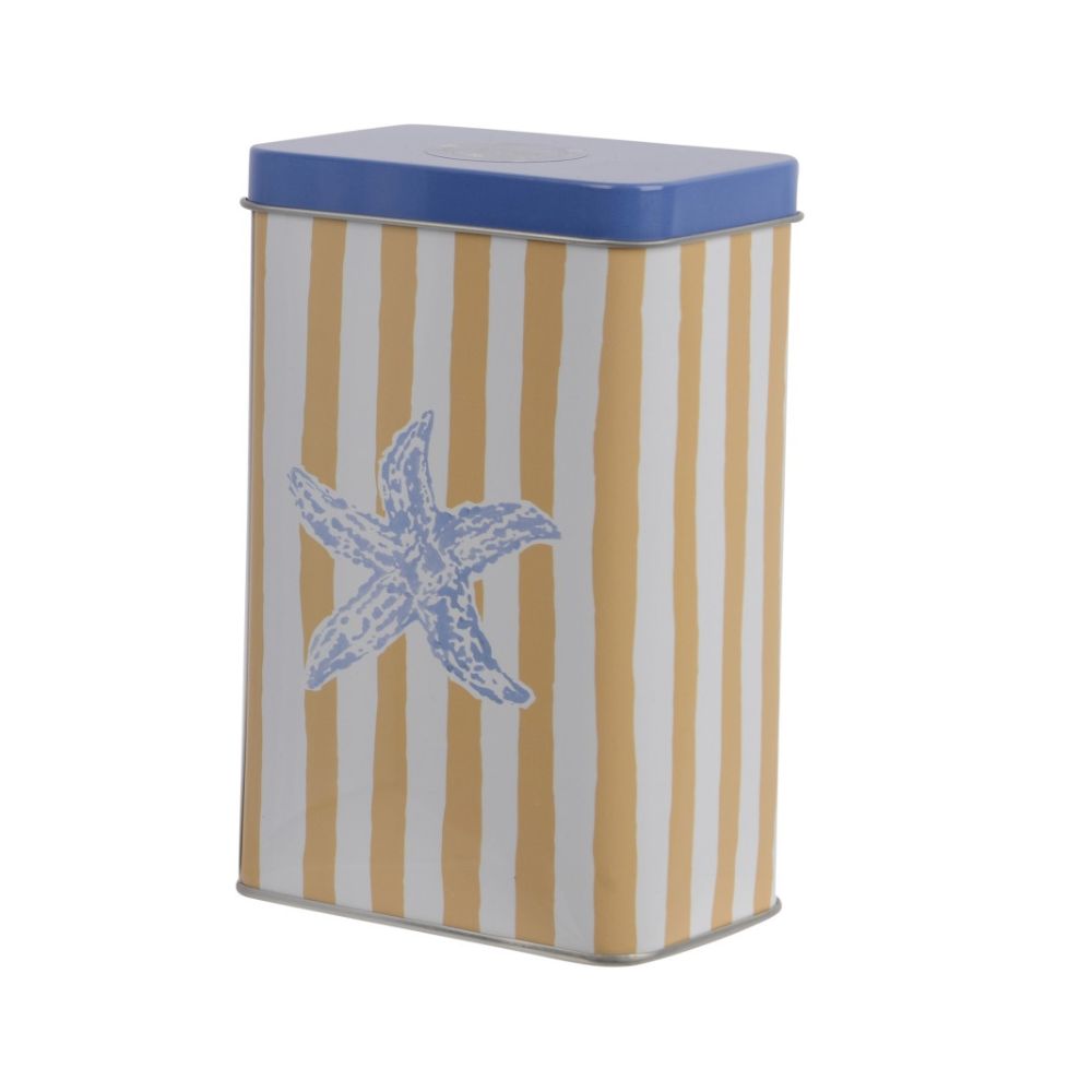 Decoris 14.4cm Starfish Storage Tin