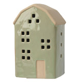 Decoris 17.6cm Stoneware Matte House (Choice of 3)