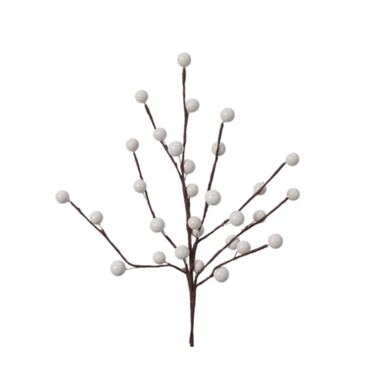 Decoris 26cm Pick with Foam Berries