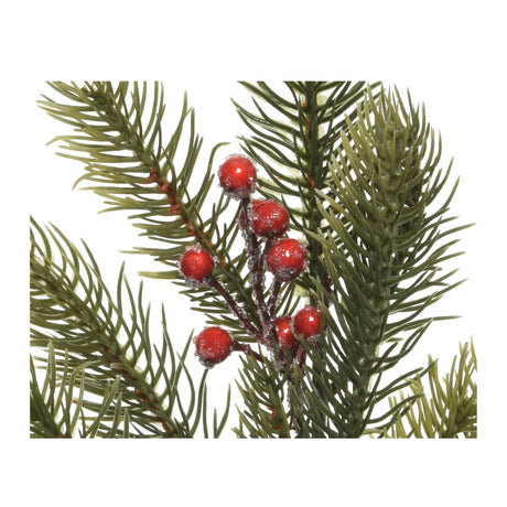 Decoris 49cm Red Berries Branch