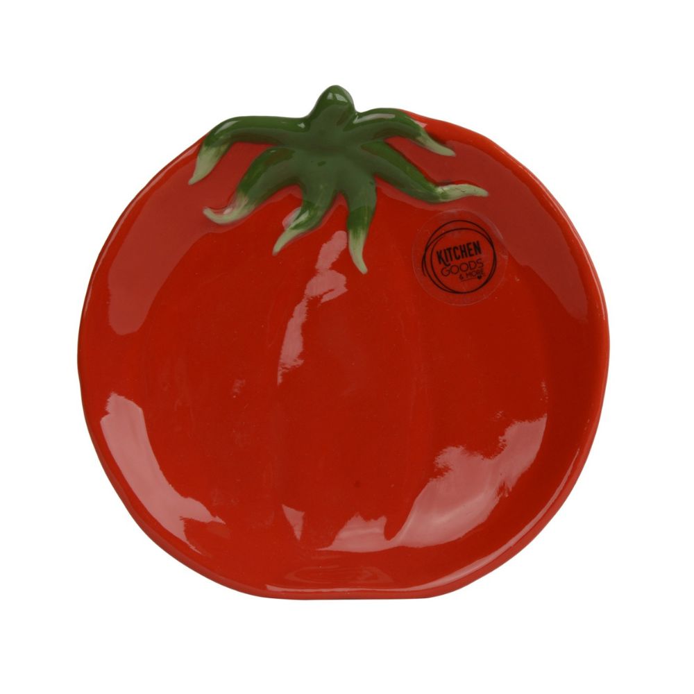 Decoris Dolomite Tomato Plate (Choice of 2)