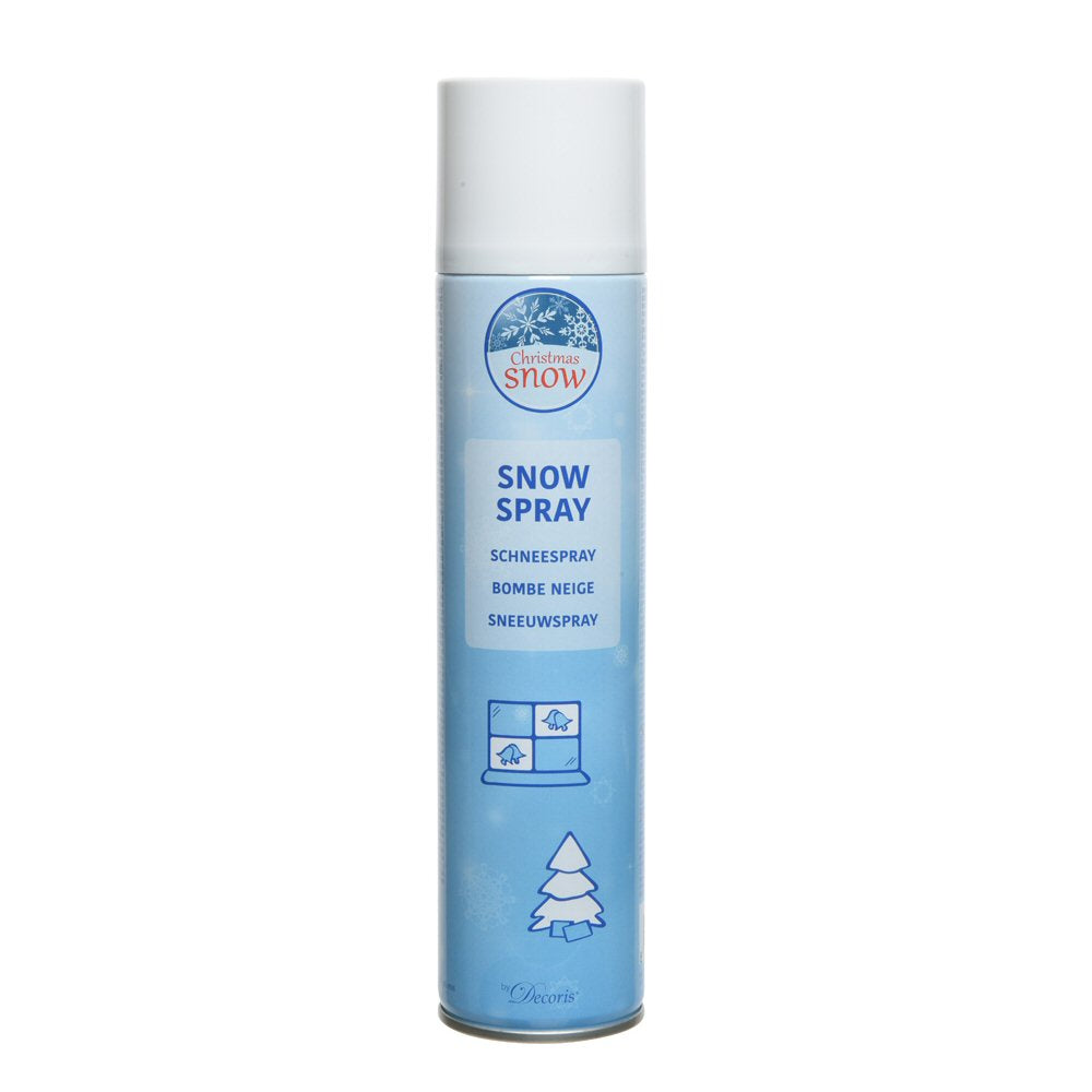 Decoris 300ml White Artificial Snow Spray Can