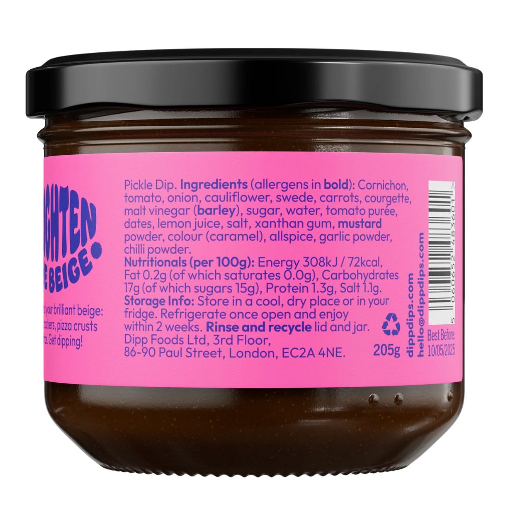 Dipp 205g Ploughmans Pickle Dip