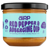 Dipp 205g Red Pepper & Aubergine Dip