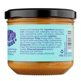 Dipp 205g Red Pepper & Aubergine Dip