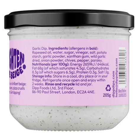 Dipp 205g Wild Garlic & Chive Dip