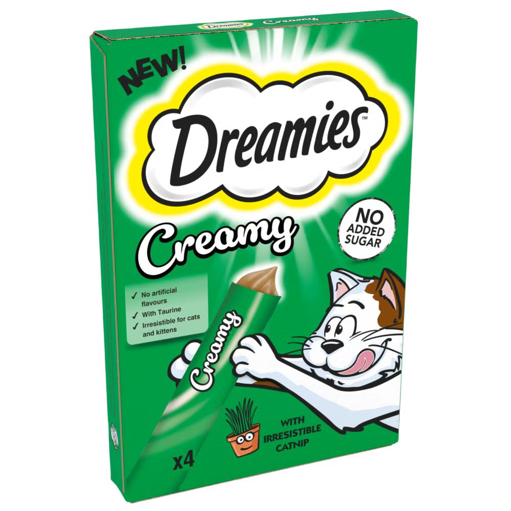 Dreamies 40g Creamy Adult Cat & Kitten Treats