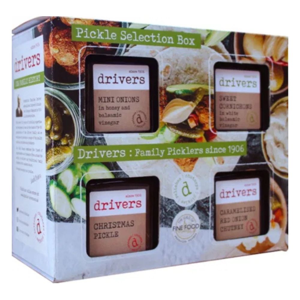 Drivers Pickles Selection Box 4 x 350g