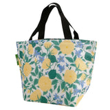 Eco Chic Lightweight Foldable Lunch Bag Yellow Flowers