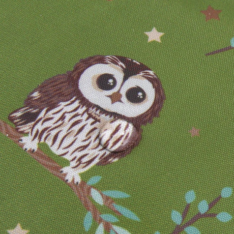 Eco Chic Lightweight Foldable Mini Backpack Tawny Owl - Green