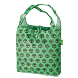 Eco Chic Lightweight Foldable Reusable Shopping Bag New Tree of Life- Green