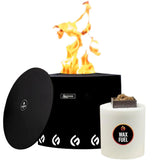 Eco Fuego El Fuego Fire Pit - Matte Black