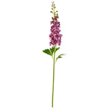 Eleganza Artificial Delphinium Stem- Damson