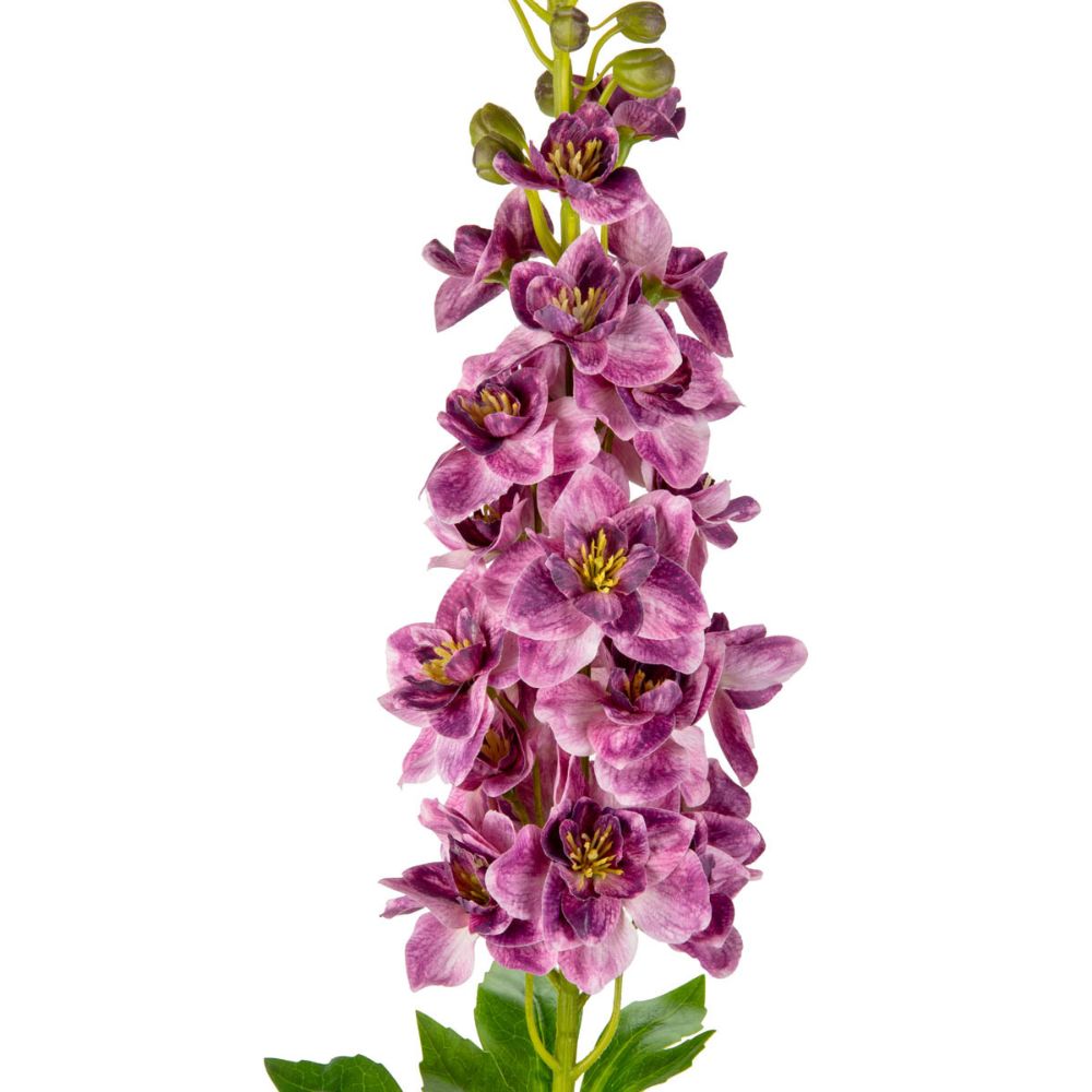 Eleganza Artificial Delphinium Stem- Damson