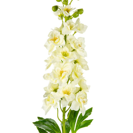 Eleganza Artificial Delphinium Stem - Ivory