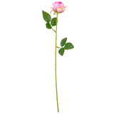 Eleganza Artificial Gabriella 53cm Single Rose- Bright Pink